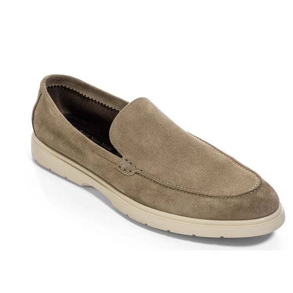 To Boot Hathaway Taupe Suede Slip On in Grey Suede NWOB Size 9 - Picture 1 of 9